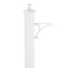 7194557 16247 Whitehall Products Aluminum Balmoral Post Plant Hanger In 719455162477