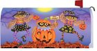 1687 Custom Decor Halloween Owl Pumpkin Magnetic Mailbox Cover 683963168767