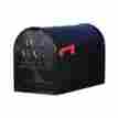 1714 Solar Large Mailbox Steel Jumbo Mail Rural Post Box New 0755835861714