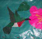 17281 Cbk Ltd Hummingbird Fabric Mailbox Cover Standard Appliqued Nylon Nip