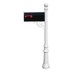 Lpst-804-e1-wht 176801 Mailbox Lewiston E1 Economy Id Post