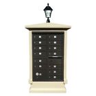 176820 Decorative Stucco Cbu Id Center Mailbox Column