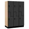 18-27361blk Salsbury Industries Tier Sfoot Designer Locker 820996622266