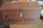 18 Suggestion Beautiful Nice Inches 9 Key Older Hardwood Box-