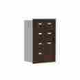 19048-07zrc Salsbury Industries D 6 A 1 B Doors R-mount Resettable Locks Cell Phone Locker In Bronze