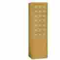 19973gld 19075-21 Salsbury Industries Free-standing Enclosure For And 19078-21 Recessed Mounted C