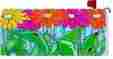 1924mm Custom Decor Colorful Gerbera Daisies Spring Welcome Mailbox Wrap Cover