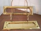 0966 1971 Penncraft Flap Solid Prices Vintage Spring Letter Set Plate Brass