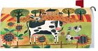 1984mm Custom Decor Cows Chicks Country Scene Magnetic Mailbox Cover 683963198467