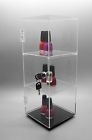 20000 Fixturedisplays Rotating Mini Plexiglass Lucite Clear Acrylic Tower Showcase Display 816048022597