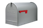 20410566 Gibraltar Fulton Corporation Jumbo Size Steel Rural Mailbox Gray