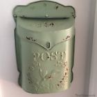 20768 Vintage Style Mailbox Decorative Pale Tin Art Post 733281520768