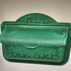207894 Mailboxes Covington Verde Green Wall Mount Mailbox Aluminum 046462028527