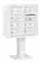 3256662 2108rl Salsbury Industries 8-door Mailbox In