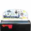 211279 Address Scope Magnetic Nautical Sailboats Mailbox Cover Decoration