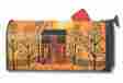 21424 Mailwraps Halloween Glow Large Mailbox Cover Primitive Oversized Holiday 843259110010