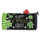21507 Mailwraps Oversized Pats Shamrocks Mailbox Cover 843259113899
