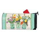 21630 Mailwraps Goldfinch On Jar Oversized Mailbox Cover 843259124765
