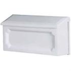 Wmh00w04 2189884 Solar Group Windsor Horizontal Mail Box White 046462007119