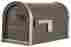 Hm16nl01 22.7-in Solar Group High Grove Mailbox Steel Light Bronze 11.5 X 9.6 046462007201