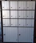2214 Salsbury Industries 14 Door Aluminum Mailbox Rack Ladder With Keys 820996221407