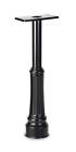 2238909 7507b Architectural Mailboxes 3 In Round In-ground Basic Post W Decorative Cover Id