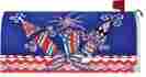 2346mm Custom Decor 4th Of July Firecrackers Magnetic Mailbox Cover 683963234660