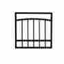 G24x24-blk 24-in Gatehouse 2-pcs Welded Tubular Steel Black Gibraltar Arch Window Security Bar Design 849471010206