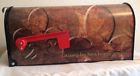 25-153 Sainty Art Works Steel Mailbox Bronze Fleur De Lis Nib