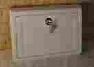 2550w-10 Architectural Mailboxes White Wall Mount Locking Security Mailbox Slot Metal Usa