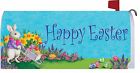 2651mm Custom Decor Happy Easter Bunny Wheelbarrow Eggs Daffodils Flowers Magnetic