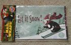 2656 Magnet Works Downhill Penguin Christmas Xmas Magnetic Mailbox 843259004388