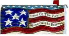 2689mm Custom Decor Patriotic Land Of The Free Magnetic Mailbox Cover 683963268962