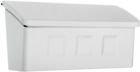 2689w-10 Architectural Mailboxes Wayland White Wall Mount Mailbox 0832794006803