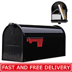 2725 Gibraltar Mailboxes Elite Medium Mailbox In Black Galvanized 0046462002725
