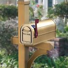 28039 Salisbury Mailbox Antique Look Aluminum Mail Box Post 731007428039