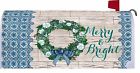 2940mm Custom Decor Christmas Starfish Seashell Wreath Magnetic Mailbox Cover