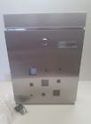 296533 Signature Hardware New Home Locking Wall Mount Mailbox Key Stainless