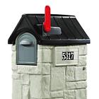 2pblxbj0qi Mailbox Plastic Home Residential Outdoor Mailmaster Storemore In 0733538531707