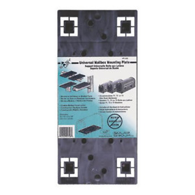 2pc Gibraltar Poly Universal Mailbox Mounting Plate