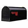 300265450481 Shoppingonbed Sob Medium Black Galvanized Steel Mailbox With