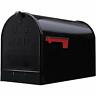 300265451570 Shoppingonbed Sob Black Galvanized Steel Mailbox With
