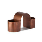 307716 Signature Hardware Copper Mailbox Planter Standard Antique Only