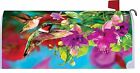 3116mm Custom Decor Hummingbird Flower Magnetic Mailbox Cover