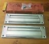 Us26d 315 Baldwin Letter Box Plate With Screws Vintage Brushed Aluminum Usa