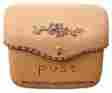 Dsa-0109-sd 31732 Qualarc Wall Or Post-mount Pouch Mailbox In Sand Color W Hardware Id