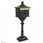 3188 Best Choice Products Rural Mailbox Metal Post Mount 827158213188