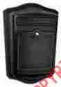 2540b-10 3210992 Architectural Mailboxes Locking Wall Mount Mailbox In Black Finish Id