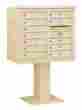 3407d-12san 3256568 Salsbury Industries 7-door Mailbox In Sandstone Finish Id