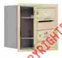 3704s-02sfu 3256858 Salsbury Industries 4-door Horizontal Mailbox With Front Loading In Sandstone Id